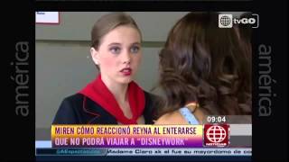 Reyna Pachas sin quotDisneyworkquot  Al fondo hay Sitio Noticias  2703 2015 [upl. by Nerual849]