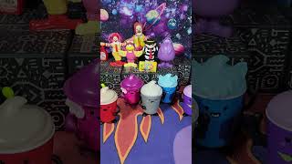 Wendys Frosty Frights Blindbags wendys frosty halloween fastfood foodie mcdonalds blindbag [upl. by Nirrat]