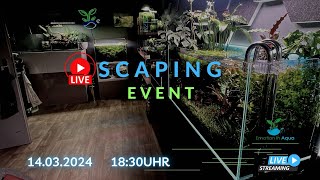 Live Scaping Event  Aquascaping QampA  Emotion in Aqua Community Hangout [upl. by Fachanan]