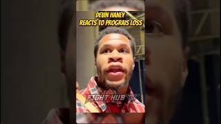 Devin Haney CLOWNS Regis Prograis after DEFEAT to Catterall [upl. by Akiret710]