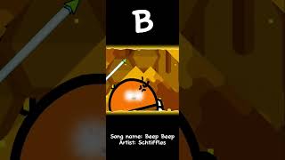 B  Geometry Dash bee gd geometrydashplayer shorts showcase [upl. by Browning452]