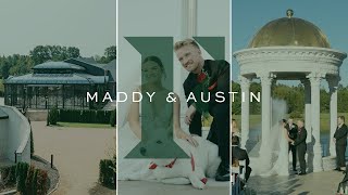 Elegant amp Romantic Wedding Trailer Film  The Conservatory at Blackberry Ridge  Maddy amp Austin [upl. by Ecinert]