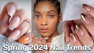 The Best CLASSY amp ELEGANT Spring 2024 Nail Trends To Wear NOW [upl. by Laiceps70]