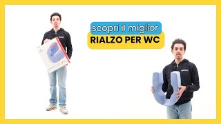 Rialzo per WC e bidet 2 in 1 facile ergonomico e universale [upl. by Aenehs]