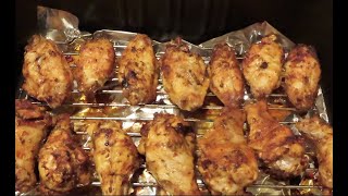 CruxGG 9qt Trizone Air FryerCrispy Naked WINGS from FrozenCooked on Baking Rack  3230 [upl. by Nnahgaem219]