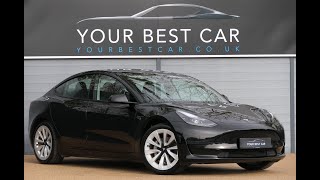 TESLA MODEL 3 Standard Range Plus Auto 4dr  WALK AROUND VIDEO  4K [upl. by Ainaznat]