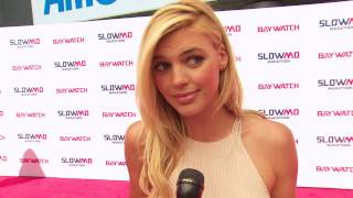 Baywatch SlowMo Marathon Kelly Rohrbach Interview [upl. by Ebby]