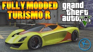 GTA 5 Fully Modified GROTTI TURISMO R [upl. by Ymassej162]