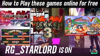 How can you play Tekken Tag or Tekken 3 online retrogaming tekken7 [upl. by Bartholomeo]