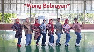 Wong Bebrayan Line Dance Naning Olala by Permata Puri 1 LD [upl. by Triny]