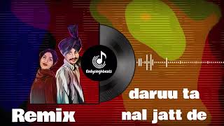 DARU TAN NAAL JATT DE BY CHAMKILA X ENDY SINGH NEW 2024 BASS BOOSTED SONG [upl. by Angelle]