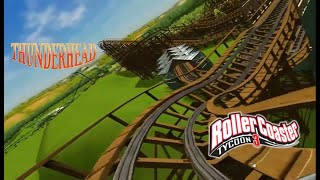 Thunderhead Dollywood recreation RCT3 [upl. by Setsero]