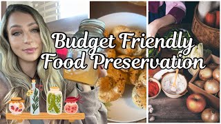 Prepping For Winter  Cozy Budget Friendly Food Preservation and More [upl. by Klayman84]