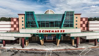 Abandoned Retro IMAX Movie Theater Full of NEON Lights [upl. by Nhar]