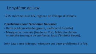 Le système de Law [upl. by Oznole]