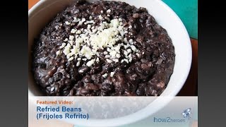 Refried Beans Frijoles Refrito [upl. by Agnola]