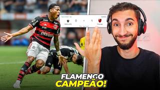 Flamengo 1 x 0 Atlético MG  FLAMENGO CAMPEÃO de forma quothumilhantequot🤔 [upl. by Anella13]