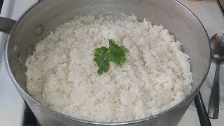 Arroz Blanco Con Manteca Estilo Abuelita [upl. by Eveivenej114]