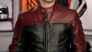 Roland Sands Ronin Colorblock Leather Jacket Review at RevZillacom [upl. by Dewain748]