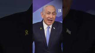 Netanyahu Condemns ICC Arrest Warrant As AntiSemitic [upl. by Kelwunn]