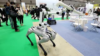 効率アップ、省人化支えるロボット集結 大型展示会開幕 [upl. by Weikert992]