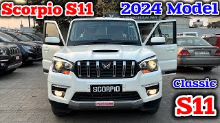 2024 Model Mahindra Scorpio Classic S11 Review  Scorpio S11 Classic  Scorpio S11  scorpio classic [upl. by Crista]