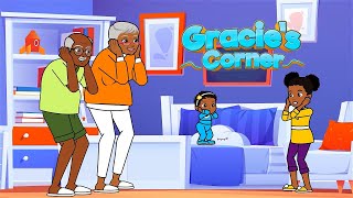 Head Shoulders Knees and Toes  Gracie’s Corner  Nursery Rhymes  Kids Songs [upl. by Akinnor]