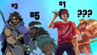 Top 5 Most Powerful Greek Heroes in Percy Jackson [upl. by Holcman]