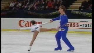 Eltsova amp Bushkov RUS  1993 European Figure Skating Championships Pairs Free Skate [upl. by Lyrem406]