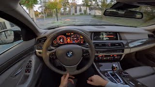 BMW F11 518D LCI Modern Line 2013 100kW  4K POV Test Drive [upl. by Almeeta]