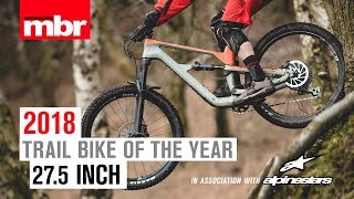 Canyon Spectral CF 80  275in Trail Bike of the Year 2018  Mountain Bike Rider [upl. by Hatokad]