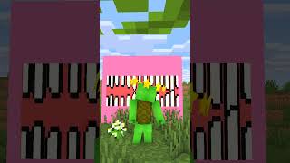 MAIZEN  MIKEY vs WORM EATER  JJ AND MIKEY maizen shorts minecraftshorts minecraftanimation [upl. by Krell284]