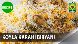 Koyla Karahi Biryani Complete Recipe  Lazzat  Samina Jalil  04 Feb 2022  Desi Food [upl. by Natsuj642]