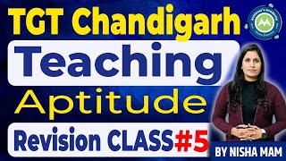 Teaching Aptitude Imp MCq Revision For Chandigarh TGT Exam also imp For dsssb Exam By Nisha Sharma [upl. by Silra916]