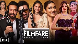 Filmfare Awards 2024 Full Show Live  All Details and Winner Update  Alia Bhatt  Ranbir Kapoor [upl. by Behnken87]