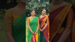 Gabriella Charlton and Swati Konde Latest Reels  Marumagal amp Moondru Mudichi Serial Sun TV [upl. by Abernon]