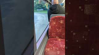 ON BOARD A LOTHIAN COUNTRY VOLVO B9TL SERVICE X18 TO BATHGATE [upl. by Ettecul]