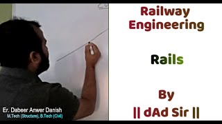 Types of Rails in Indian Railways in Hindi  Railway Engineering L02  dAd Sir [upl. by Saphra]