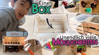 Die unendliche Spielbox  Genialer Ikea Hack  DIY  mamiblock [upl. by Nosemaj]