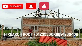 kerala model traditional roof  nano ceramic roof  stone cotted  ceramic roof [upl. by Cinemod]