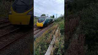 Avanti WestCoast 390126 passing Euxton Balshaw Lane 13924 [upl. by Gilbertson]