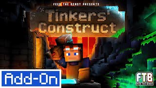 Tinkers Construct  Minecraft Marketplace Addon  FULL GUIDE [upl. by Zhang938]