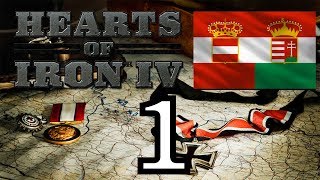 Hearts Of Iron 4  Imperio AustroHúngaro 1  El comienzo del imperio [upl. by Ellenrahc996]