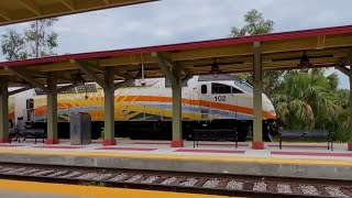 DeLand SunRail station gets an opening date holds preview event [upl. by Hanahsuar379]