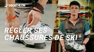 TUTO  Comment bien régler ses chaussures de ski  🎿 I Decathlon [upl. by Jesh928]