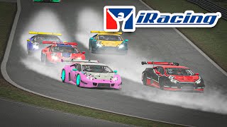 TESTANDO A CHUVA NO iRACING COM A LAMBORGUINI HURACÁN [upl. by Ode]