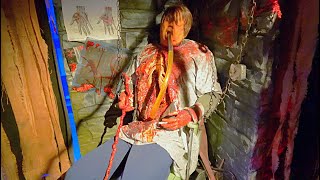 NEW 2024 4K WAXWORKS Haunted House Walkthrough  Lowlight POV  Knotts Scary Farm [upl. by Lehpar]