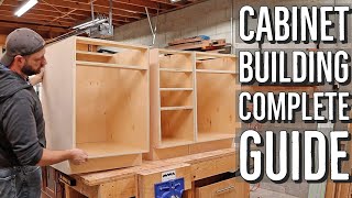 DIY Cabinets  The Complete Guide [upl. by Lilhak]