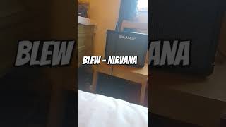 Blew  Nirvana nirvana bleach kurtcobain guitar grunge fyp [upl. by Ancalin]