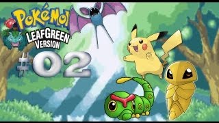 Pokemon Leaf Green  Episode 2 Bugs Bugs and More Bugs [upl. by Romelda]